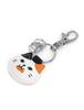 Shiba Inu PU Leather Alloy Cute Charming Bag Strap [U-PICK] Women's Keychain, Keychain, Keychain, Accessory, Gift, (Cat D)