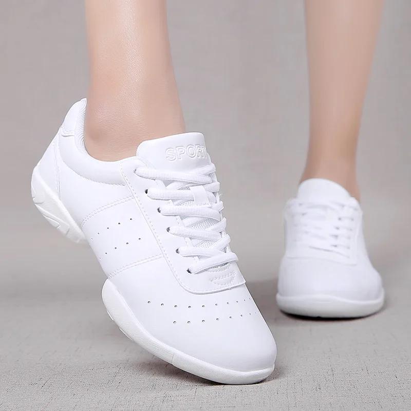 Dance Shoes Woman New Ladies Modern Soft Outsole Jazz Sneakers Aerobics Breathable Lightweight Female Dancing Fitness Sport