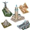 Mini Architecture Series 4 Latin American African Three Dimensional Puzzle 5 Set Korea 3d Puzzle