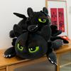 Toothless Doll Dragon Trainer Plush Toy Toothless Doll Sleeping Dragon Pillow Ragdoll