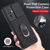 Samsung Galaxy A52 A21S S22 S21 Ultra Case Armor Shockproof Coque For Redmi Note 11S 10 Pro 10S Car Magnetic Ring Stand Push Pull Camera Protect Funda