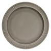 Staub Line Deep Plate 24cm Gray Made In Pasta Dish Large Plate Ceramic Pottery Microwave Safe Japanese Boussole Line Ceramic Deep Plate "Boussole