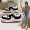 Autumn New Women Fashion Mixed Colors Lace-Up Platform Sneakers Spring Woman Casual Lady Vulcanized Shoes Tenis Zapatillas D363