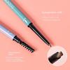 Double Head Eyebrow Pencil Small Triangle Slim Long-lasting Waterproof and Sweat Proof Natural Three-dimensional Color Student Makeup Beauty Products