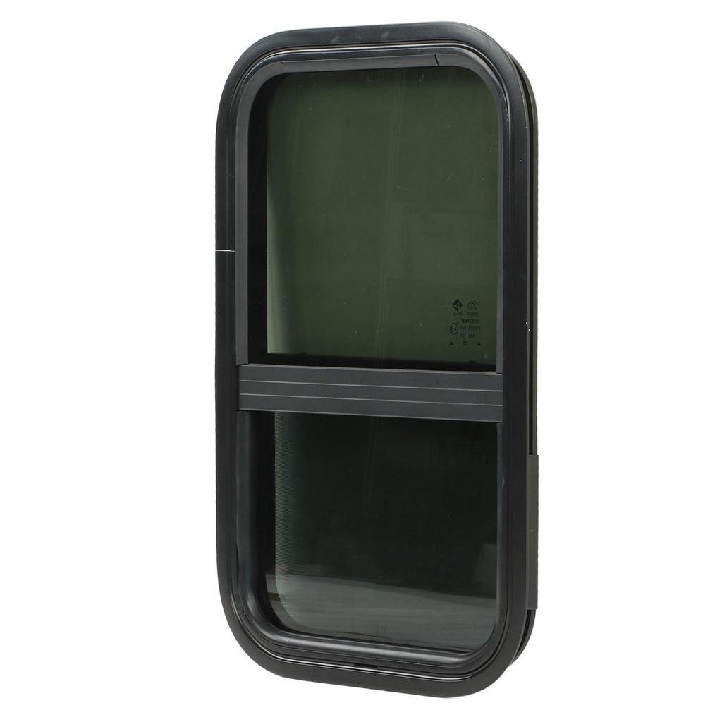 RV Window 590x390mm Tinted Tempering Glass Vertical Horizontal Sliding for Campers Trailers
