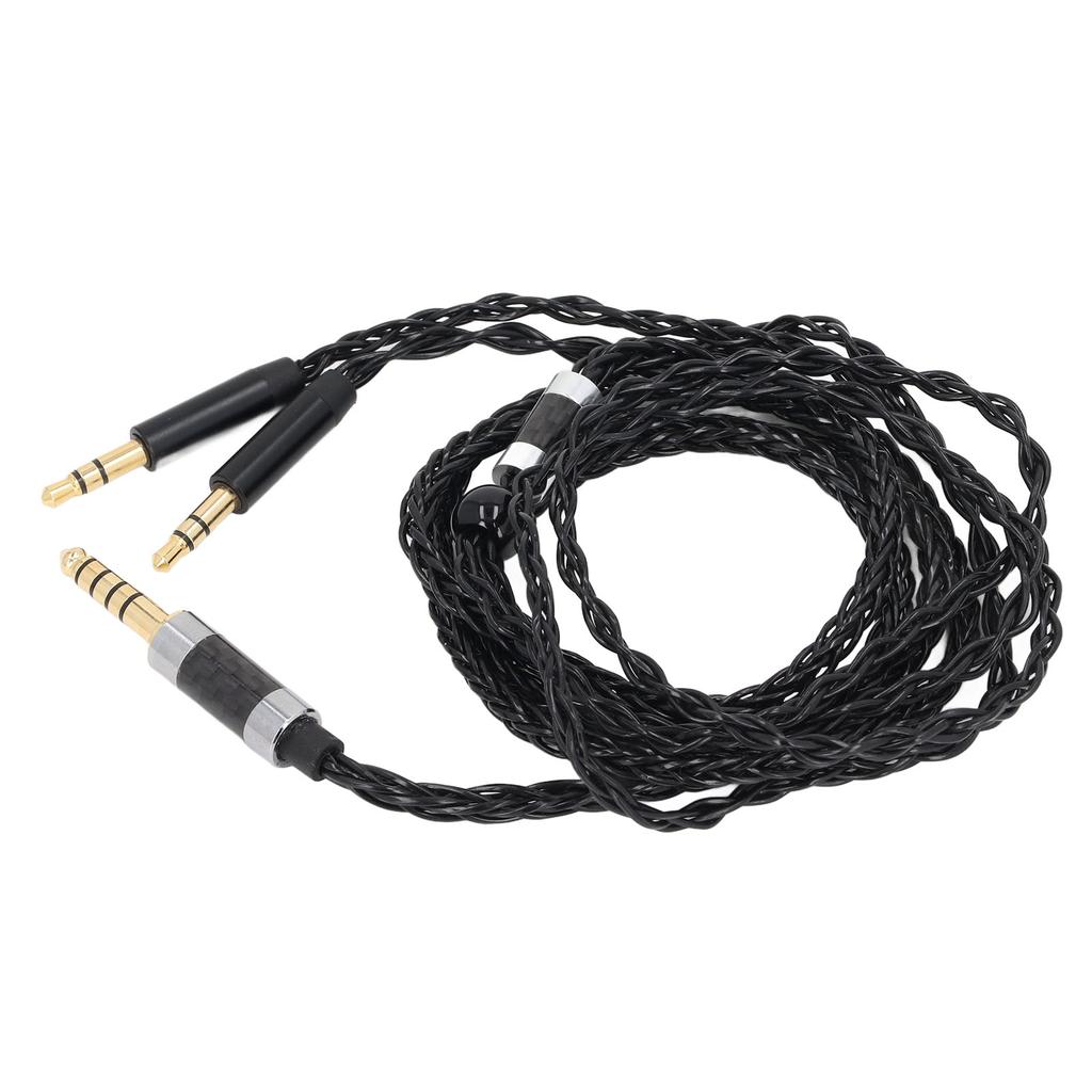 4,4 мм посеребренный кабель для наушников, замена для AH D600 AH D7200 AH D7100 AH D9200 AH D5200 3,9 фута