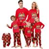 Print Cute Family Set Pajamas , Home Clothes , Family Set Long Sleeve Top Pants Set