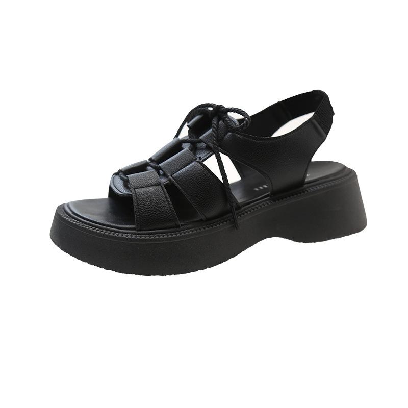 Slope Heel Summer Wedding Sandals