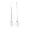 Skagen AGNETHE PEARL White Freshwater Pearl SKJ1834040 Women's Pull-Through Earrings,