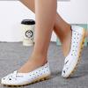 Shoes Women  2025 Soft Leather Shoes White Women's Loafer Slip On Flats Zapatos De Mujer Flat Shoes Women Casual Footwear Female