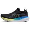 Gel Nimbus 25 Black Glow Blue Men Sneakers Glow-Yellow 1011B547-004