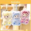Solid Color Kids Plush Doll Keychain Stuffed Toy Gift For Birthday Bag Pendant