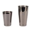 304 Stainless Steel Cocktail Shaker 2 Section Bartending Mixer Bar Wine Cup Shaker Black Plated
