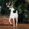Deer Christmas Forest Elk White Flash Gold Dessert Table Decor For Home