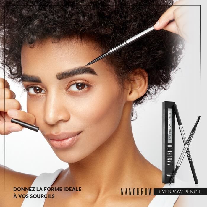 Crayon À Sourcils - NANOBROW - Light Brown - Définition Parfaite - Couleur Marron - Facile À Utiliser