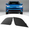 Pair of Front Bumper Tow Hook Eye Cover Cap 53285?0r080 Replacement Fit for RAV4 16?18