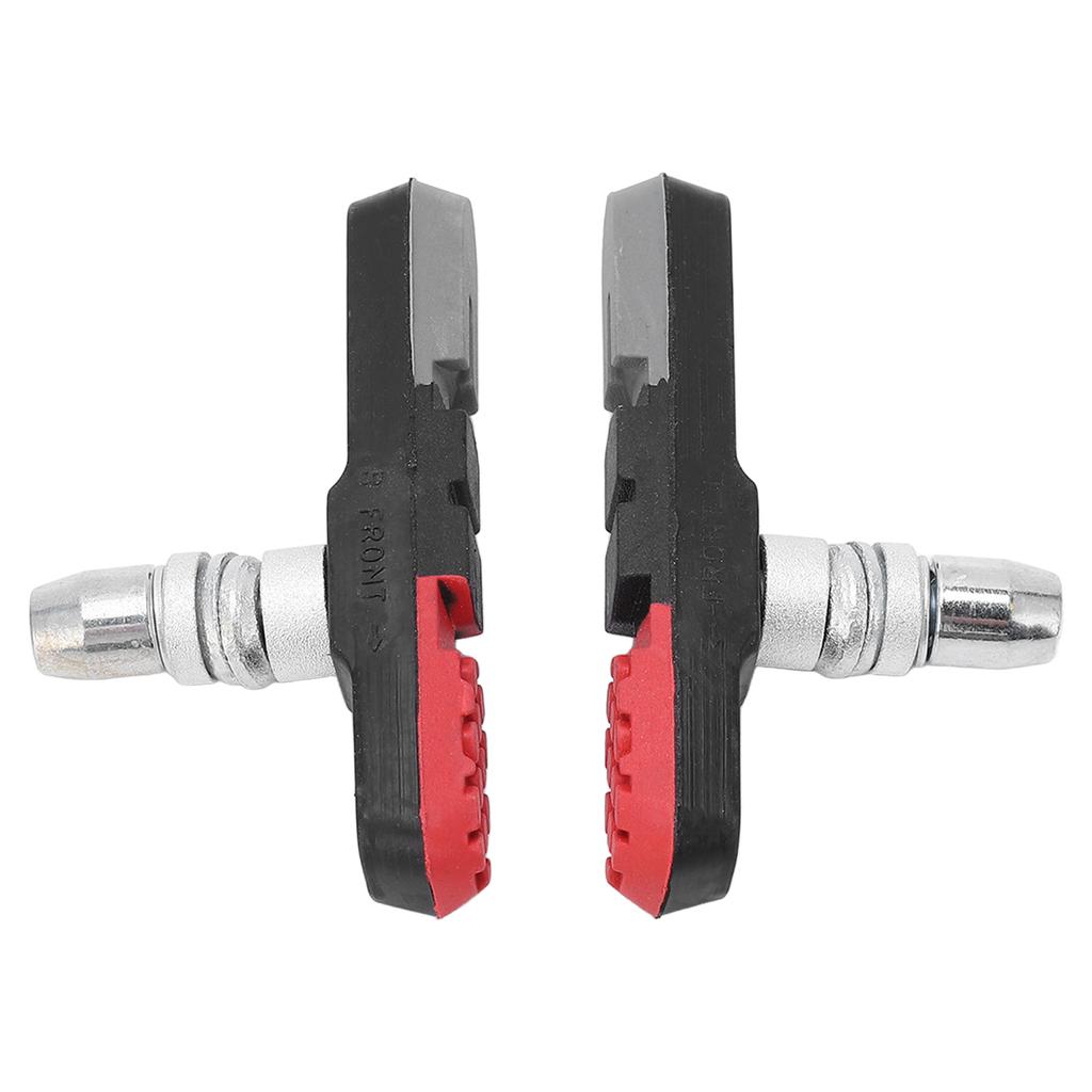 2pcs Bike Brakes Pads 73mm  2.87in Length Universal All Weather Bicycle V Brake Blocks for