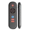 NEW W1 PLUS Air Mouse Remote Control 2.4G RF Wireless Mini Voice Control Keyboard Smart Gyroscope Keyboard Sense Anti-loss IR for Android TV Box