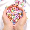 Acrylic ABS Imitation Pearl AB Color Round Beads for DIY Bracelets and Jewelry Accessories