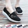 Summer Fashion Women's Thick-soled Breathable Mesh Non-slip Sports Fitness Rocker Ladies Sneakers Walking Shake Casual Shoes