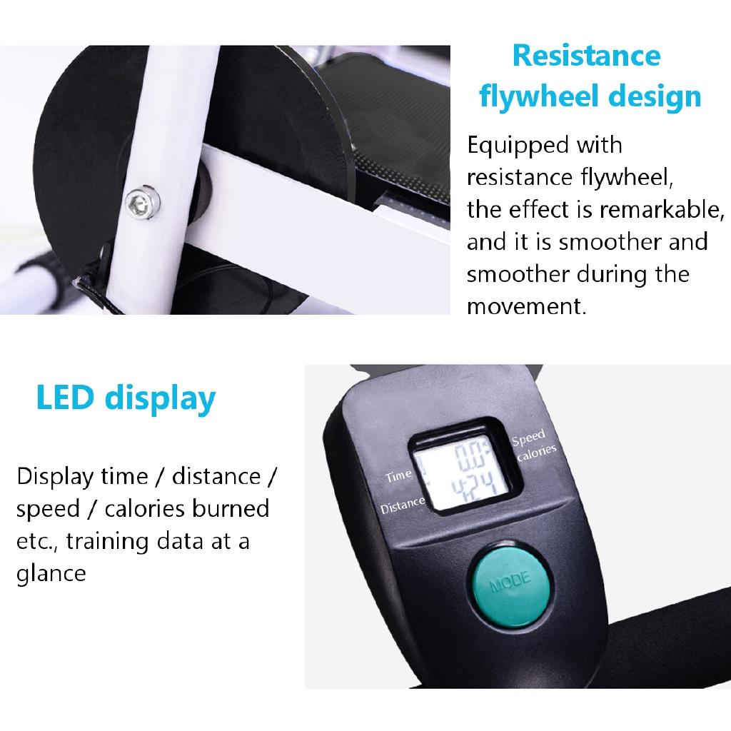 Mini Foldable Treadmill LED Display Jog Space Walk Machine No Floor Space Easy To Move Aerobic Sport Fitness Equipment Yc-p007