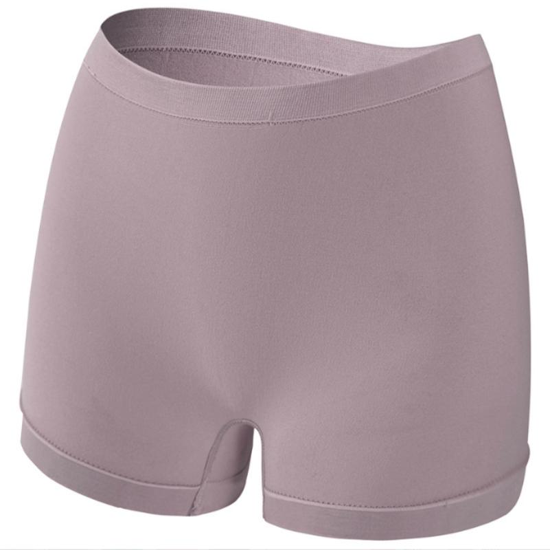 High Waist Women's Underwear Panties Yoga Underwear Ladies Breathable Underpants Plus Size Short Pants Cotton Panties Shorts Underwear