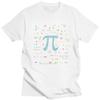Funny Casual Algebra Math Lover Tee Shirt Clothing Trendy Mens Pi Circle Number Formulas T-Shirt Short Sleeves Geek Nerd Tshirt