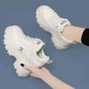 Fashion Internal Increase Chunky Shoes Women Comfortable Platform Shoes Female Casual Vulcanized Shoes Fashion High Heel Woman Sneakers