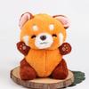 Raccoon Plush Simulation Raccoon Cute Cartoon Red Raccoon Plush Toy Doll Cute