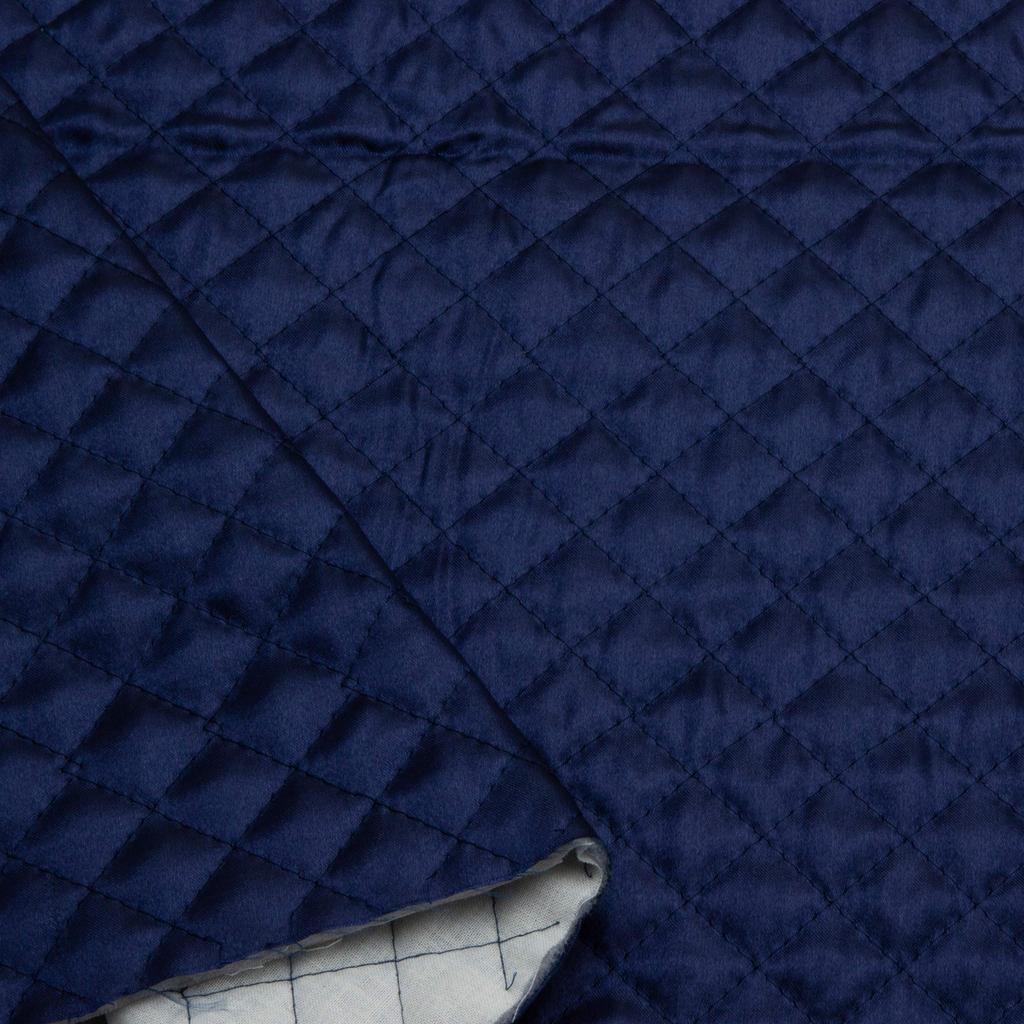 Cosmo Textile Satin Quilting Fabric Width 110cm X 1m Cut Off Navy Blue Kindergarten Entrance Supplies AQ1500-118-1M Crafts/Handmade