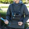 Fishing Gear Bag Multifunction Chest Pouch for Outdoor Sports Camping Hiking