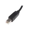 STARTECH 2m USB 2.0 A To B Cable - USB2HAB2M - Black - Lifetime Warranty