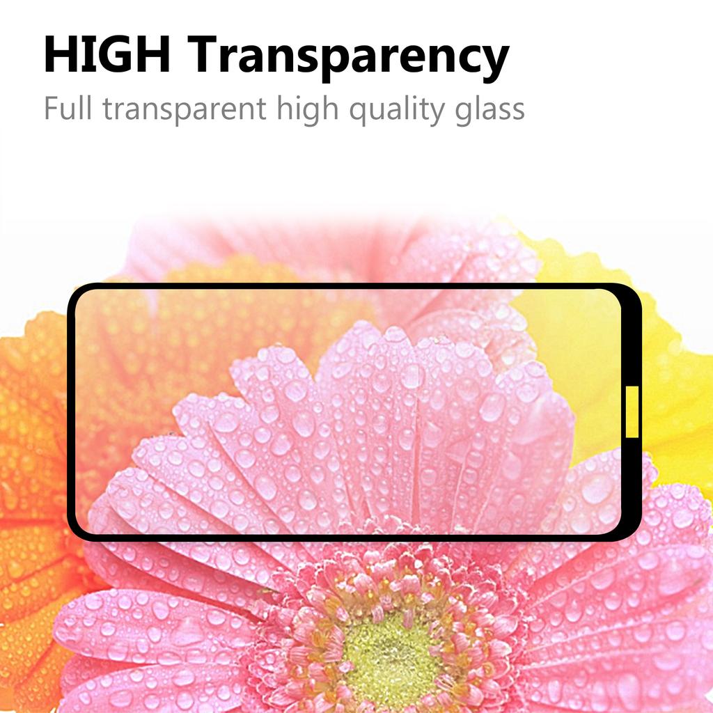 Anti-Explosion Tempered Glass Film Ultra Clear Black Edges Full Glue Screen Protector for Nokia X10/X20