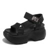 Fashion Summer Women's Sandals Fashion Thick Soled Roman Women Shoes New Casual Lady Anti-Slip Ladies Shoes Wedge Heels Platform Sandals