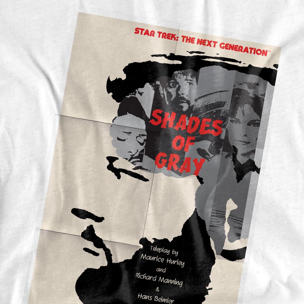 STAR TREK Unisex Adult The Next Generation Season 2 Episode 22 T-Shirt