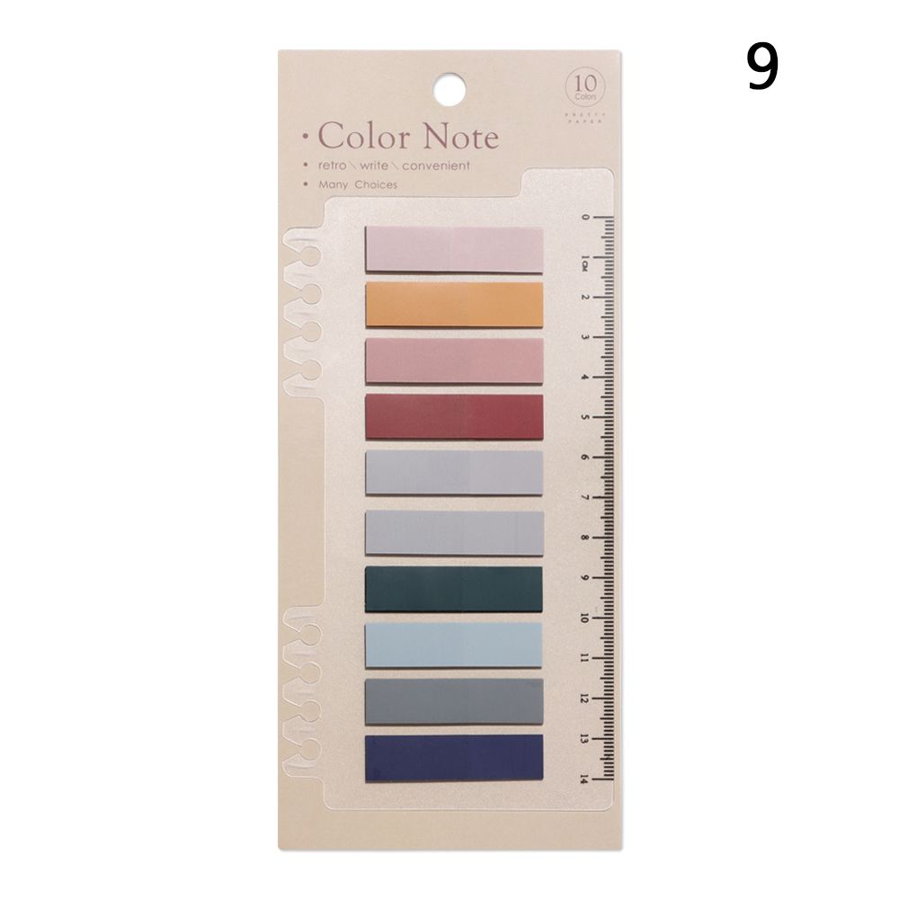 Bookmark Office Supplies Tab Strip Index Flags Sticky Notes Memo Pad Paster Sticker Loose-leaf