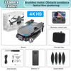 New AE7 Drone 8K HD ESC 3 Cameras Hovering Brushless Motor Obstacle Avoidance Optical Flow Positioning Quadcopter Aerial Photography Toy Gift