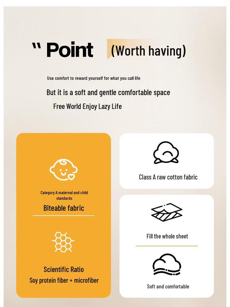 Class A Raw Cotton Soybean Fiber Quilt - Thickened Spring & Autumn Quilt for Dormitory, Single Winter Quilt, Gift Quilt.