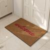 Welcome Entrance Doormat Home Door Mat Outdoor Front Room Rugs Foot Mat Hallway Carpet Floor Bath Mats Washable
