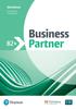 The Business Partner B2+ Workbook Book