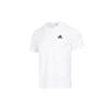 Logo Print Casual Sport Crew Neck Short Sleeve T-Shirt Men Tops White IC9286