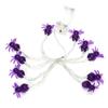 Halloween Lights LED Purple Spider Shape Decorative String Lights for Festival Party Indoor Outdoor