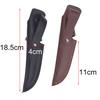 1PC Portable Sheath Cow Leather for Pocket Knife Pouch General 18.5cm X 4cm Knife Holder Outdoor Tool