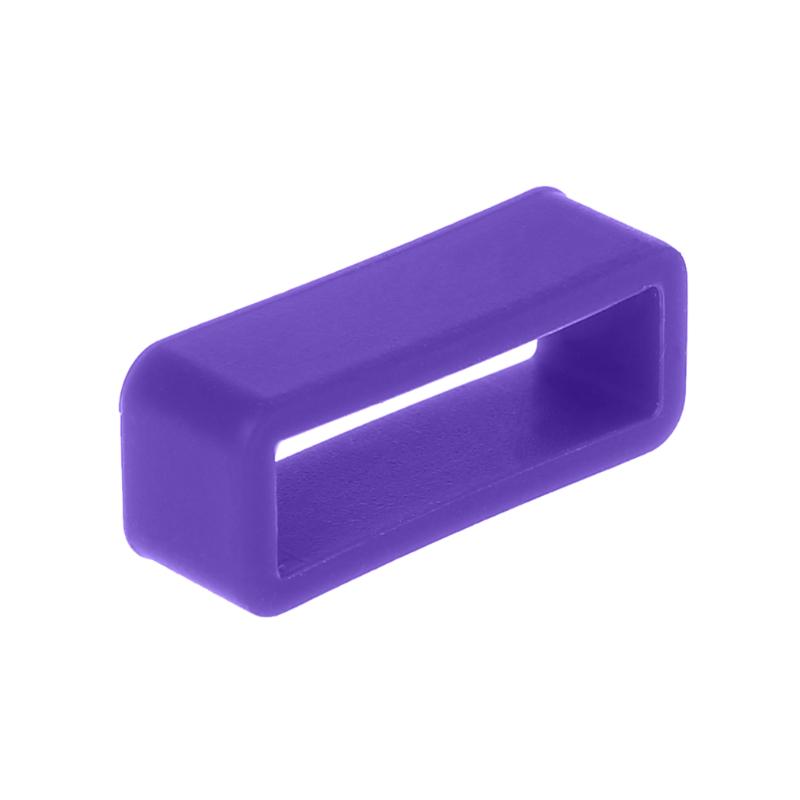 Silicone Anti-Fall Buckle Ring Loop Keeper Holder For Smart Bracelet Watch Band