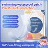 Swimming Transparent Waterproof Patch That Does Not Stick To Hair, Private Parts, Anti-infection and Anti-exposure Shower Patch