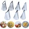 7Pcs Flower Nozzles Cream Petal Icing Piping Baking Cake DIY Decorating Tool