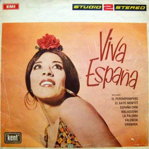 LP Record GRAN ORQUESTA DE PROFESORES SOLISTA - Viva España TWO287 Columbia 1970 UK Latin Used