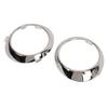 1Pair Fog Light Chrome Bezel Trim 2518850474 Fog Lamp Bezel Ring Cover Replacement For Benz R?CLASS