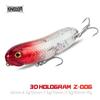 Kingdom 3D Z-DOG Fishing Lures 45mm/55mm/70mm/90mm 4.5g/7.5g/11.5g/19g Floating Topwater Hard Bait Baitsfishing Lure Wobblers