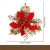 Christmas Simulation Gold Powder Flower Christmas Tree Pendant Diy Garland Gold and Silver Fake Flower Decoration Accessories